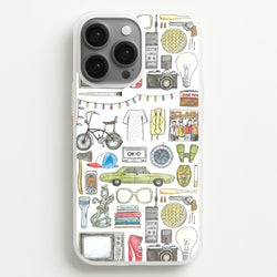 Stranger Objects Illustration  - Stranger Things Phone Case for iPhone 13 Pro Max