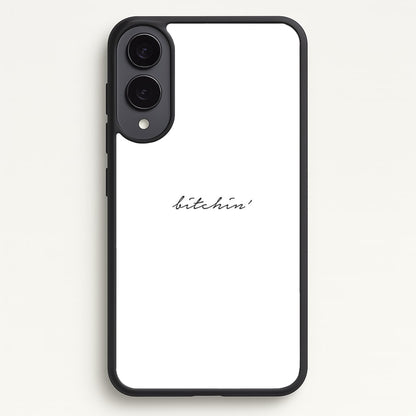 Bitchin' - White Stranger  - Stranger Things Phone Case for Galaxy S25 Edge