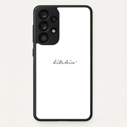 Bitchin' - White Stranger  - Stranger Things Phone Case for Galaxy A53