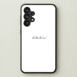 Bitchin' - White Stranger  - Stranger Things Phone Case for Galaxy A13