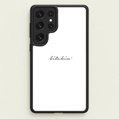 Bitchin' - White Stranger  - Stranger Things Phone Case for Galaxy S23 Ultra