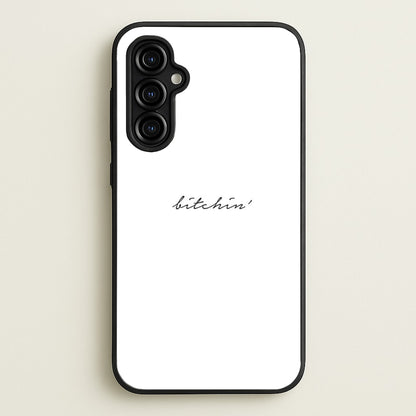 Bitchin' - White Stranger  - Stranger Things Phone Case for Galaxy A54