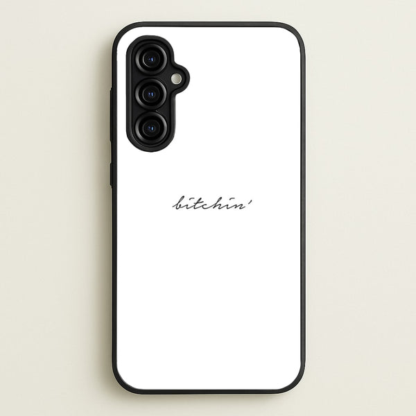 Bitchin' - White Stranger  - Stranger Things Phone Case for Galaxy A54