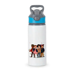 Stranger Kids Active Water Bottle - Blue