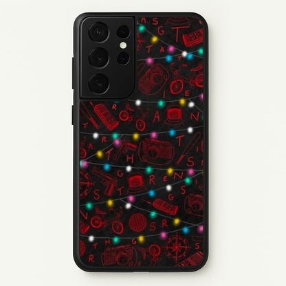 Stranger Red Illustrations  - Stranger Things Phone Case for Galaxy S21 Ultra