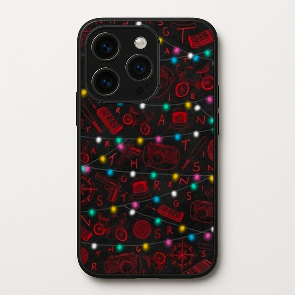 Stranger Red Illustrations  - Stranger Things Phone Case for iPhone 14 Pro Max