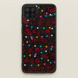 Stranger Red Illustrations  - Stranger Things Phone Case for Galaxy A12