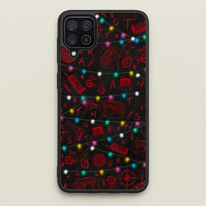 Stranger Red Illustrations  - Stranger Things Phone Case for Galaxy A12