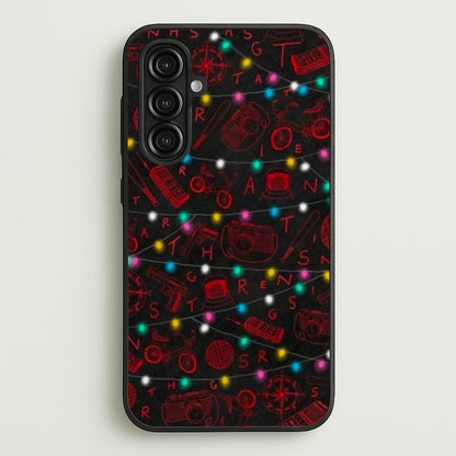 Stranger Red Illustrations  - Stranger Things Phone Case for Galaxy A16