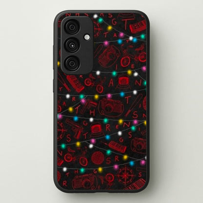 Stranger Red Illustrations  - Stranger Things Phone Case for Galaxy A55