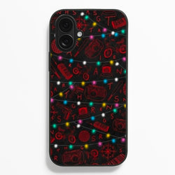 Stranger Red Illustrations  - Stranger Things Phone Case for iPhone 16 Plus