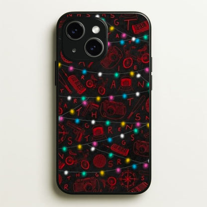 Stranger Red Illustrations  - Stranger Things Phone Case for iPhone 14