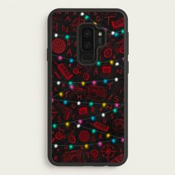 Stranger Red Illustrations  - Stranger Things Phone Case for Galaxy S9 Plus