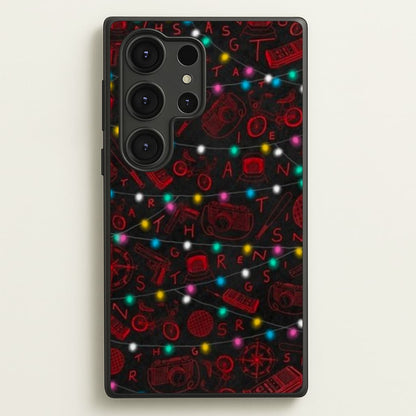 Stranger Red Illustrations  - Stranger Things Phone Case for Galaxy S25 Ultra