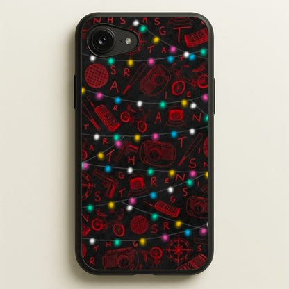 Stranger Red Illustrations  - Stranger Things Phone Case for iPhone 16e