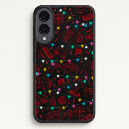 Stranger Red Illustrations  - Stranger Things Phone Case for Galaxy S25 Edge