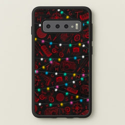 Stranger Red Illustrations  - Stranger Things Phone Case for Galaxy S10 Plus