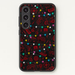 Stranger Red Illustrations  - Stranger Things Phone Case for Galaxy S24