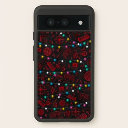 Stranger Red Illustrations  - Stranger Things Phone Case for Google Pixel 8