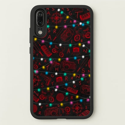 Stranger Red Illustrations  - Stranger Things Phone Case for Huawei P20
