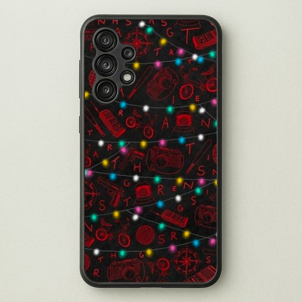 Stranger Red Illustrations  - Stranger Things Phone Case for Galaxy A13