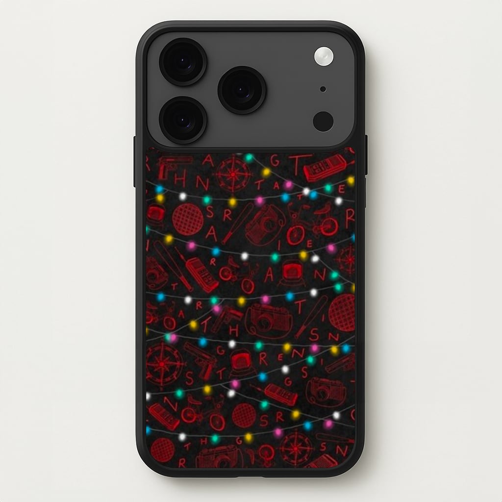 Stranger Red Illustrations Phone Case