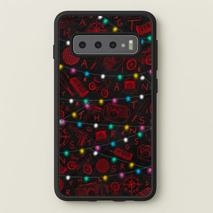 Stranger Red Illustrations  - Stranger Things Phone Case for Galaxy S10