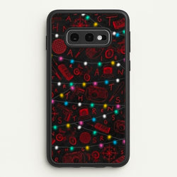 Stranger Red Illustrations  - Stranger Things Phone Case for Galaxy S10e