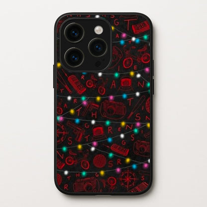 Stranger Red Illustrations  - Stranger Things Phone Case for iPhone 15 Pro