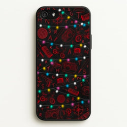 Stranger Red Illustrations  - Stranger Things Phone Case for iPhone 5 / 5s / SE 2016
