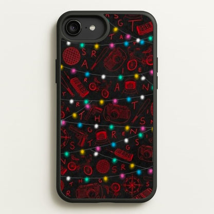 Stranger Red Illustrations  - Stranger Things Phone Case for iPhone 6 Plus / 7 Plus / 8 Plus