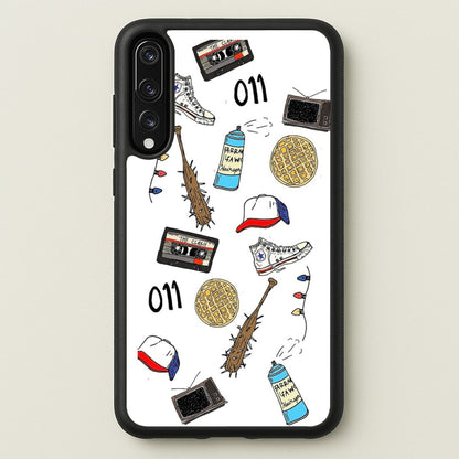 Stranger Drawings  - Stranger Things Phone Case for Huawei P20 Pro