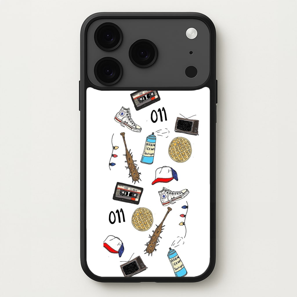 Stranger Drawings Phone Case for iPhone 17 Pro Max