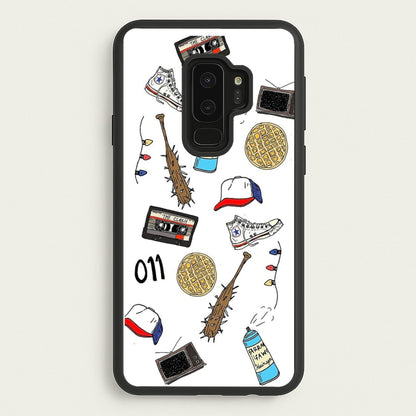 Stranger Drawings  - Stranger Things Phone Case for Galaxy S9 Plus