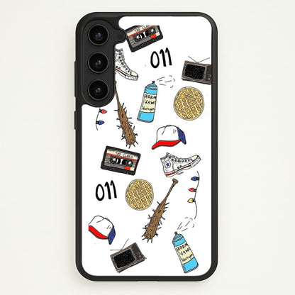 Stranger Drawings  - Stranger Things Phone Case for Galaxy S23 Plus