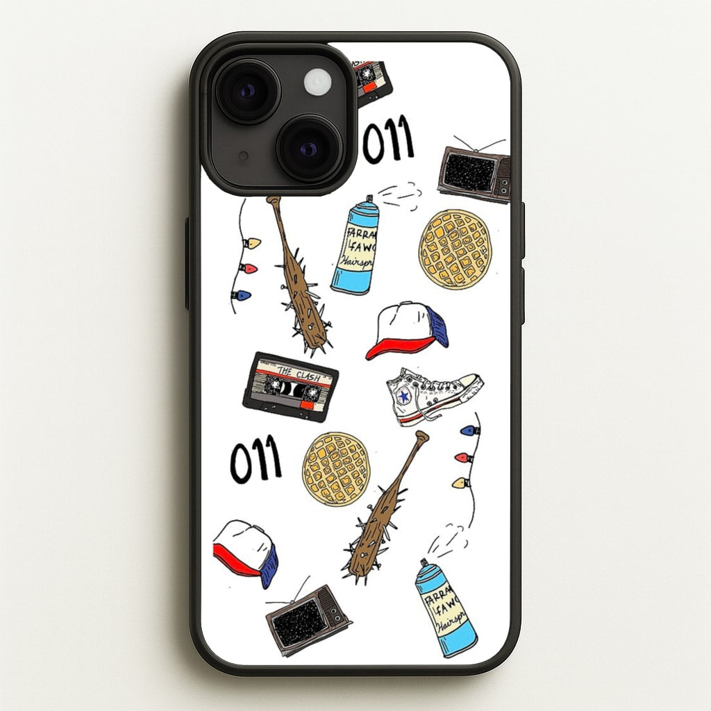 Stranger Drawings  - Stranger Things Phone Case for iPhone 13