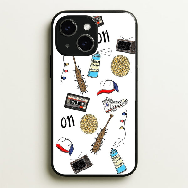 Stranger Drawings  - Stranger Things Phone Case for iPhone 14 Plus