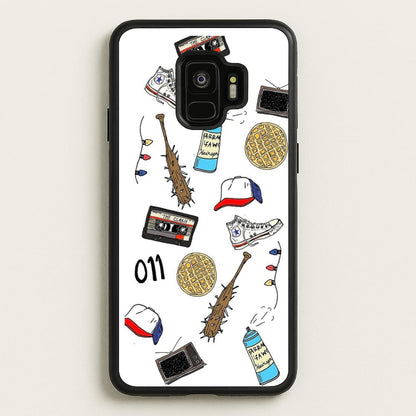 Stranger Drawings  - Stranger Things Phone Case for Galaxy S9