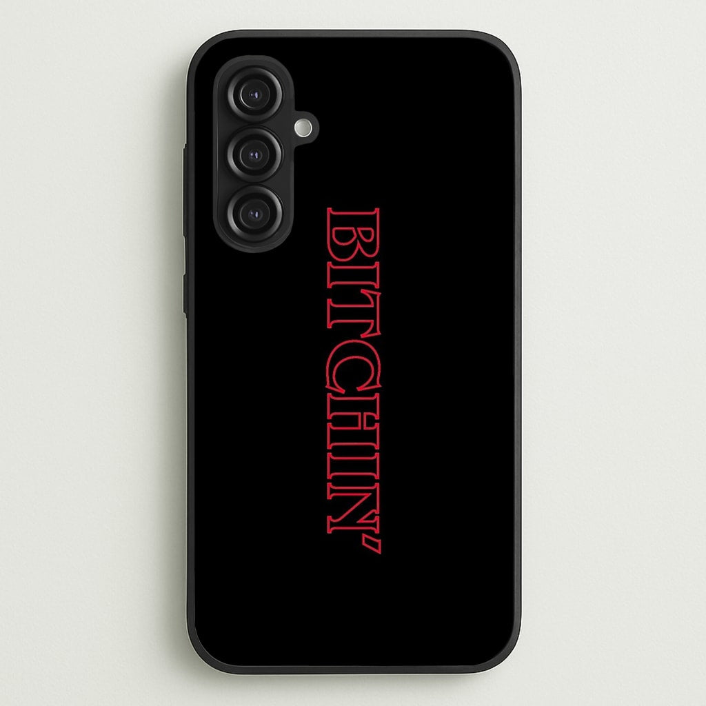 Stranger Bitchin' Logo  - Stranger Things Phone Case for Galaxy S23FE