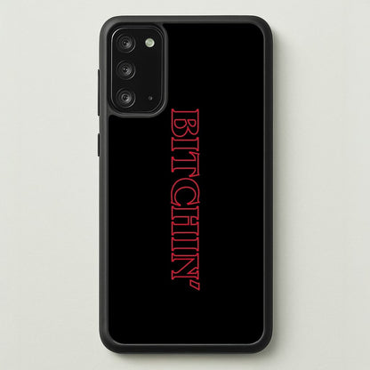 Stranger Bitchin' Logo  - Stranger Things Phone Case for Galaxy Note 20