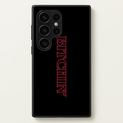 Stranger Bitchin' Logo  - Stranger Things Phone Case for Galaxy S24 Ultra