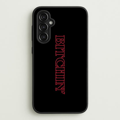 Stranger Bitchin' Logo  - Stranger Things Phone Case for Galaxy A14