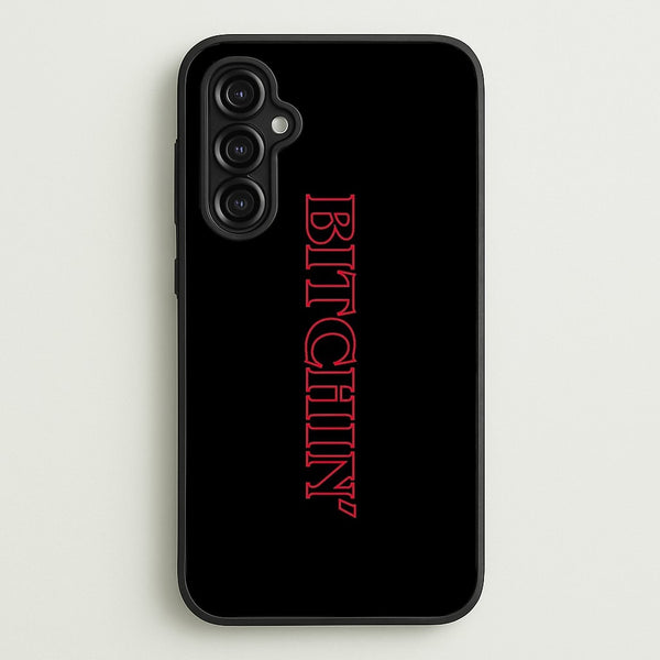 Stranger Bitchin' Logo  - Stranger Things Phone Case for Galaxy A14