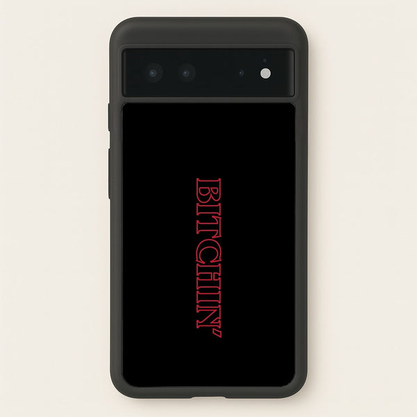 Stranger Bitchin' Logo  - Stranger Things Phone Case for Google Pixel 6