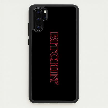 Stranger Bitchin' Logo  - Stranger Things Phone Case for Huawei P30 Pro