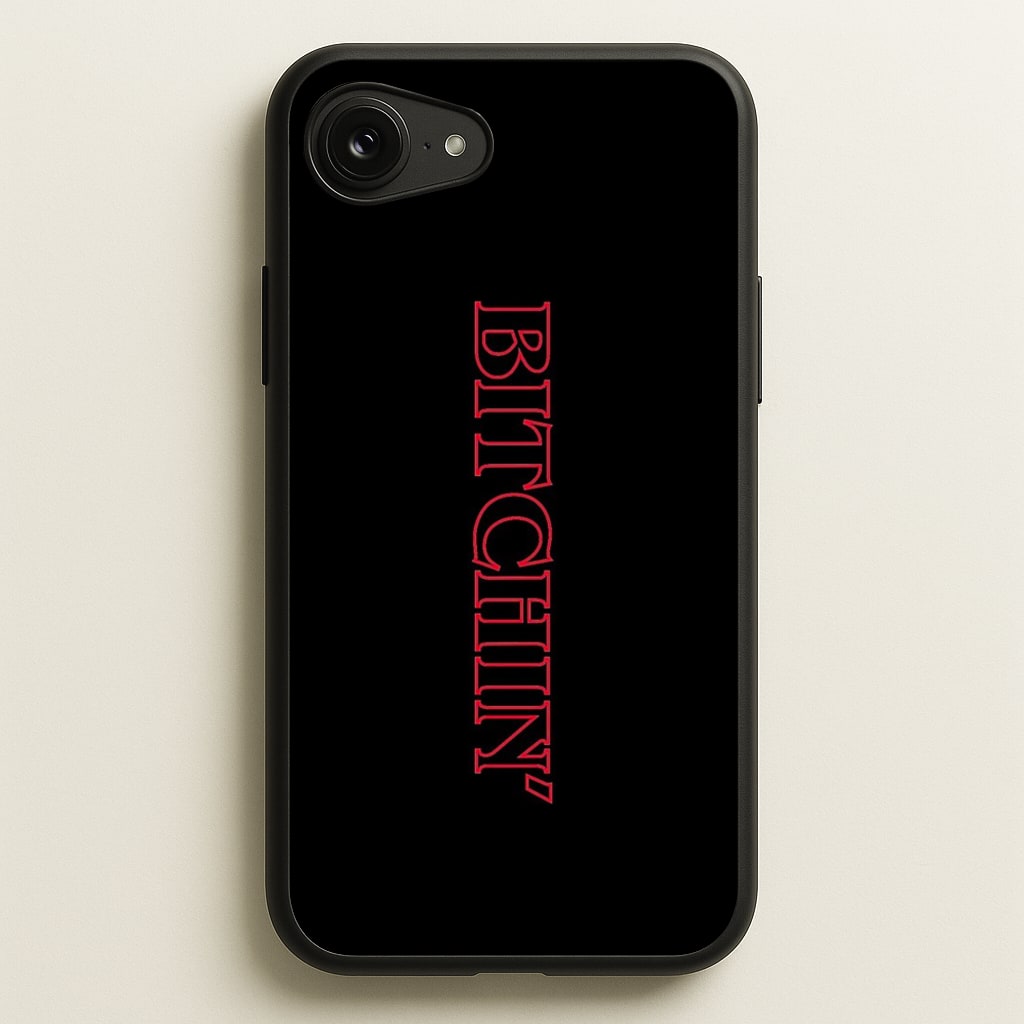 Stranger Bitchin' Logo  - Stranger Things Phone Case for iPhone 16e