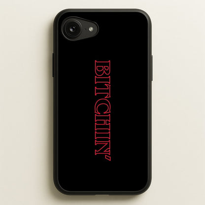 Stranger Bitchin' Logo  - Stranger Things Phone Case for iPhone 16e