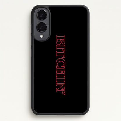 Stranger Bitchin' Logo  - Stranger Things Phone Case for Galaxy S25 Edge
