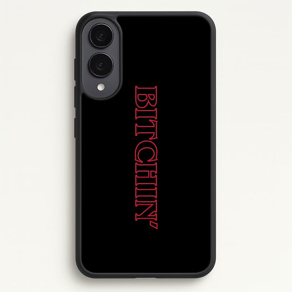 Stranger Bitchin' Logo  - Stranger Things Phone Case for Galaxy S25 Edge
