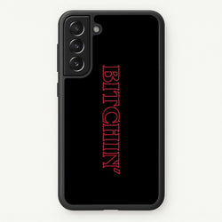 Stranger Bitchin' Logo  - Stranger Things Phone Case for Galaxy S22 Plus